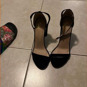 Black heels